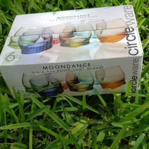 6 rolly shot glasses